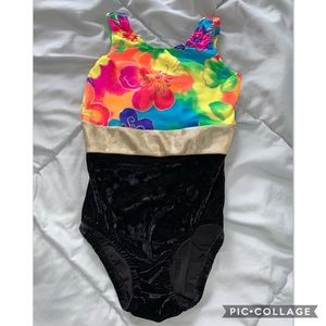 Girls Flip Flop gymnastics leotard